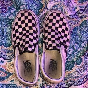 Checkerboard vans